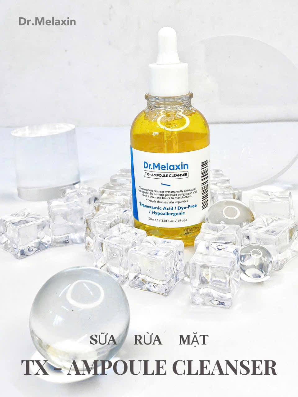 Sữa Rửa Mặt TX Ampoule Cleanser 100ml Trắng Da Mờ Nám